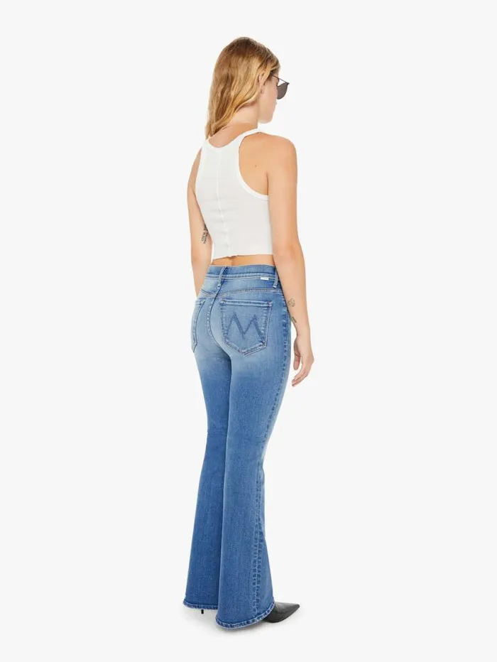 Women Petites Mother Denim PETITES The Lil039 Weekender Blue medium
