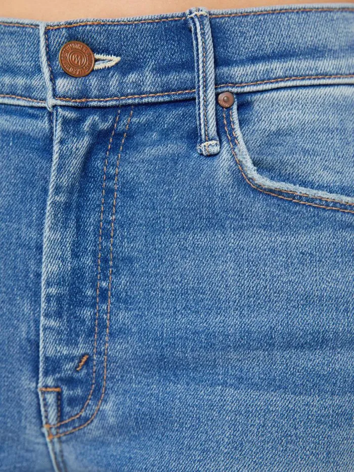 Women Petites Mother Denim PETITES The Lil039 Weekender Blue medium