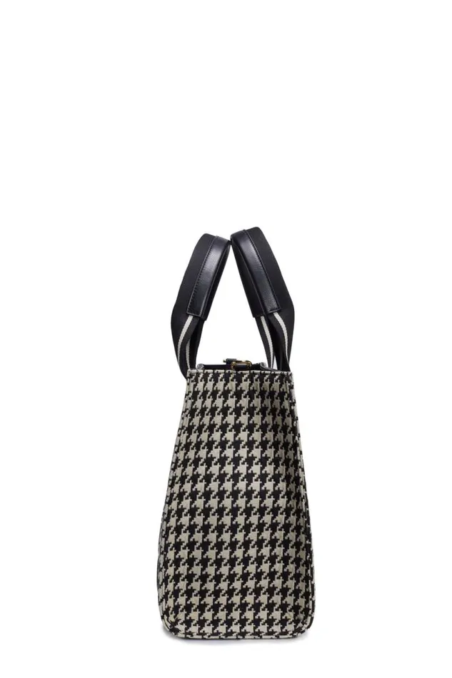 Women Pimlico Mini Tote Ecru Houndstooth Holland Cooper Bags Women Pimlico Mini Tote Ecru Houndstooth Holland Cooper Bags