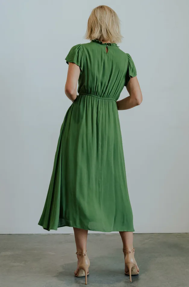 Women Prestyn Midi Dress Green Baltic Born Midi Dresses Women Prestyn Midi Dress Green Baltic Born Midi Dresses