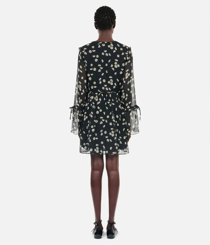 Women Printed Silk Short Dress THE KOOPLES Dresses and Jumpsuits