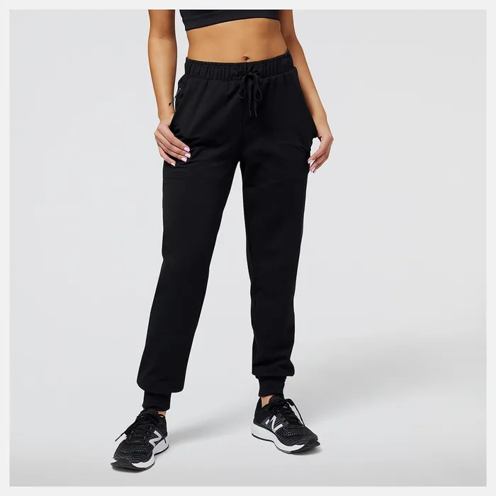 Women Q Speed Jogger Black New Balance Pants and Leggings