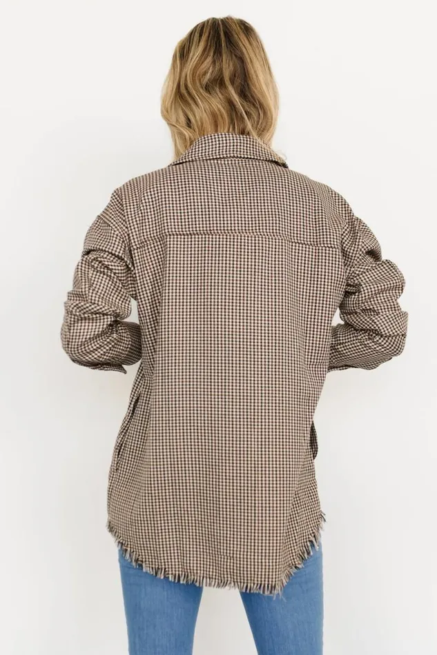 Women Raffi Checkered Shacket Multi Baltic Born Outerwear Women Raffi Checkered Shacket Multi Baltic Born Outerwear