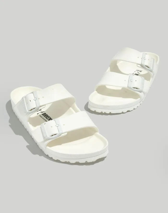 Women Sandals Madewell Birkenstock Arizona EVA Sandals White