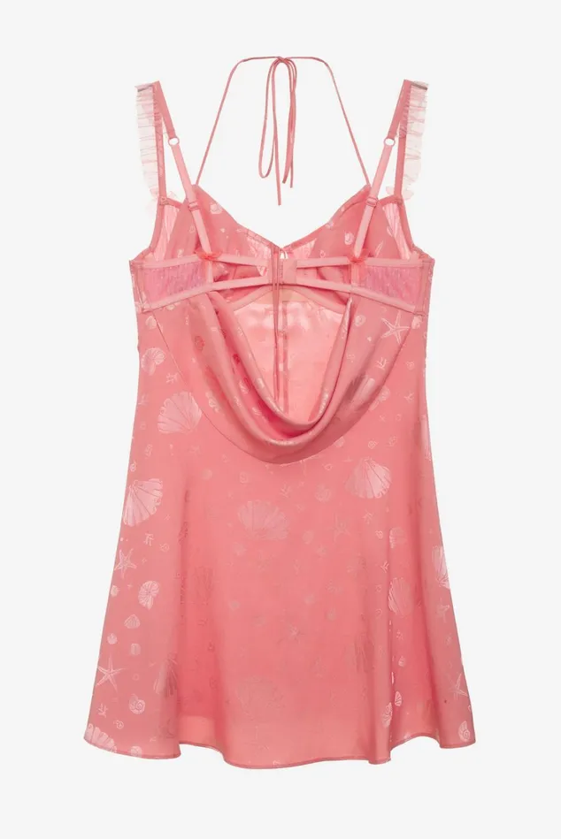 Women Seashell Slip Dress Pink For Love and Lemons Lingerie Women Seashell Slip Dress Pink For Love and Lemons Lingerie