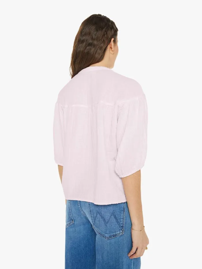 Women Shirts Mother Denim Clem Top Pink Blush