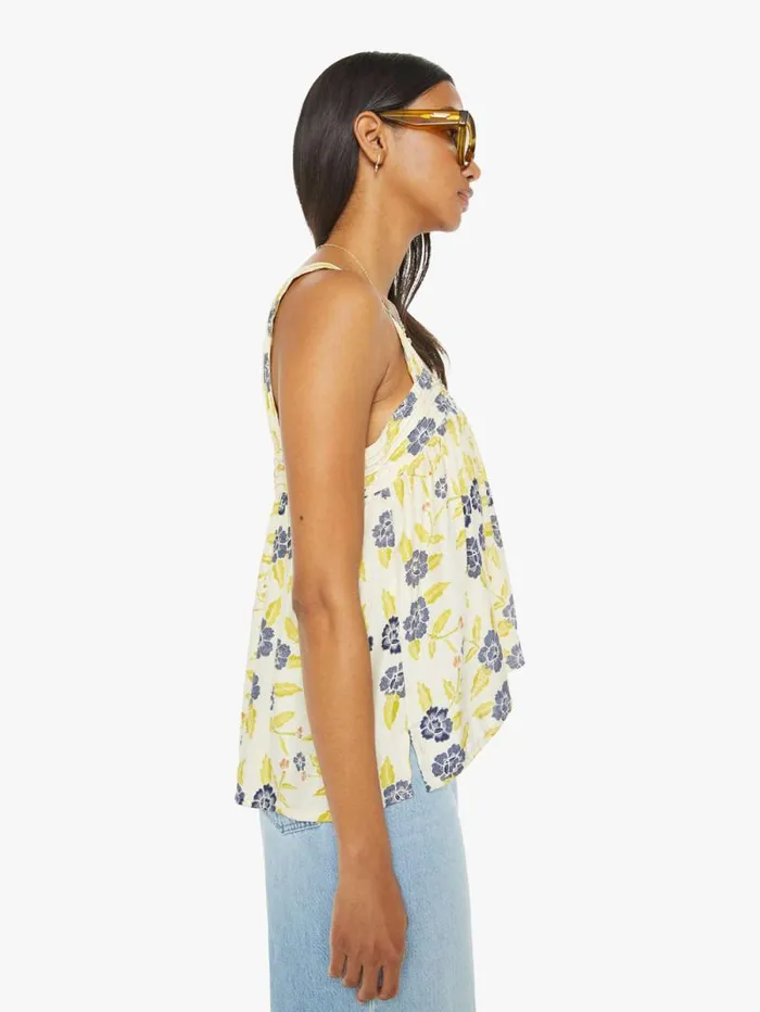Women Shirts Mother Denim Jasmine Top Prairie Indigo