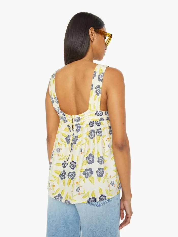 Women Shirts Mother Denim Jasmine Top Prairie Indigo
