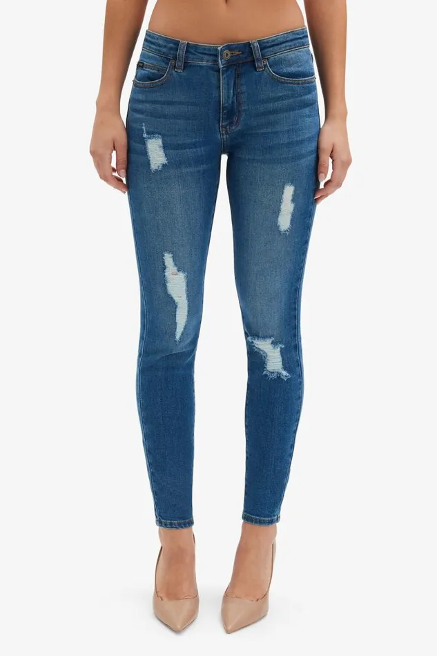 Women Skinny Jean Bardot Kate Hipster Jeans In Dark Denim Dark Denim Women Skinny Jean Bardot Kate Hipster Jeans In Dark Denim Dark Denim