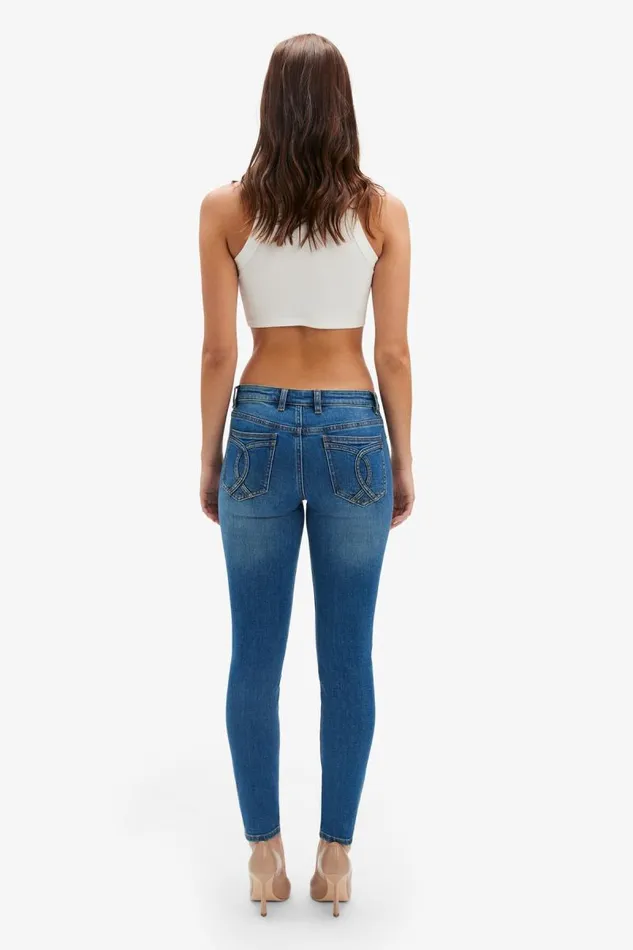 Women Skinny Jean Bardot Kate Hipster Jeans In Dark Denim Dark Denim Women Skinny Jean Bardot Kate Hipster Jeans In Dark Denim Dark Denim