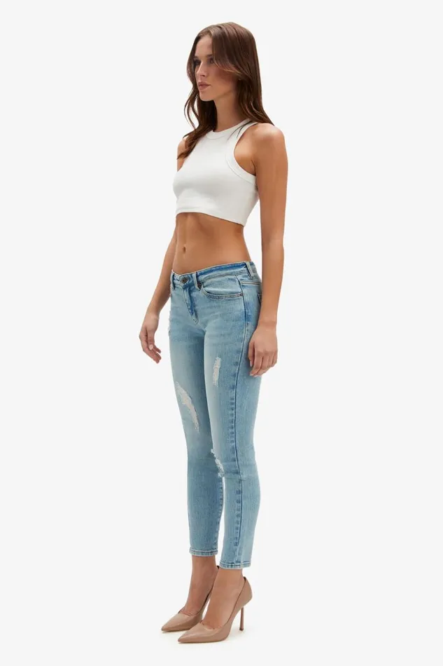 Women Skinny Jean Bardot Kate Mid Blue Jeans In Mid Blue Mid Blue Women Skinny Jean Bardot Kate Mid Blue Jeans In Mid Blue Mid Blue