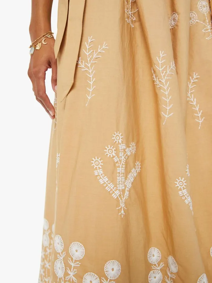 Women Skirts and Dresses Mother Denim The More Is More Maxi Dress Green