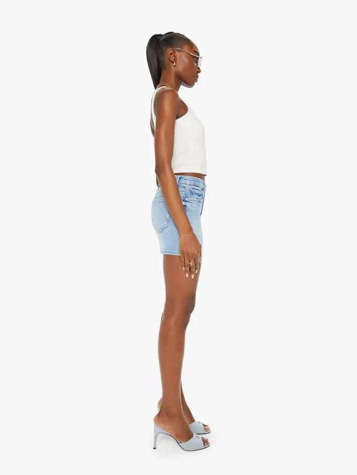 Women Skirts and Dresses Mother Denim The Vagabond Mini Skirt Blue lightpastel