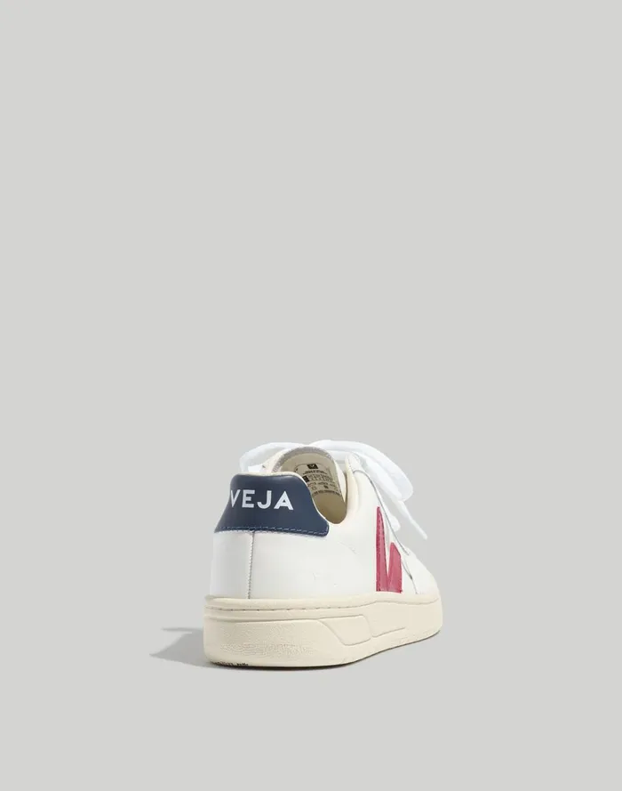 Women Sneakers Madewell Veja V12 Mesh Sneakers Extra White Marsala Nautico