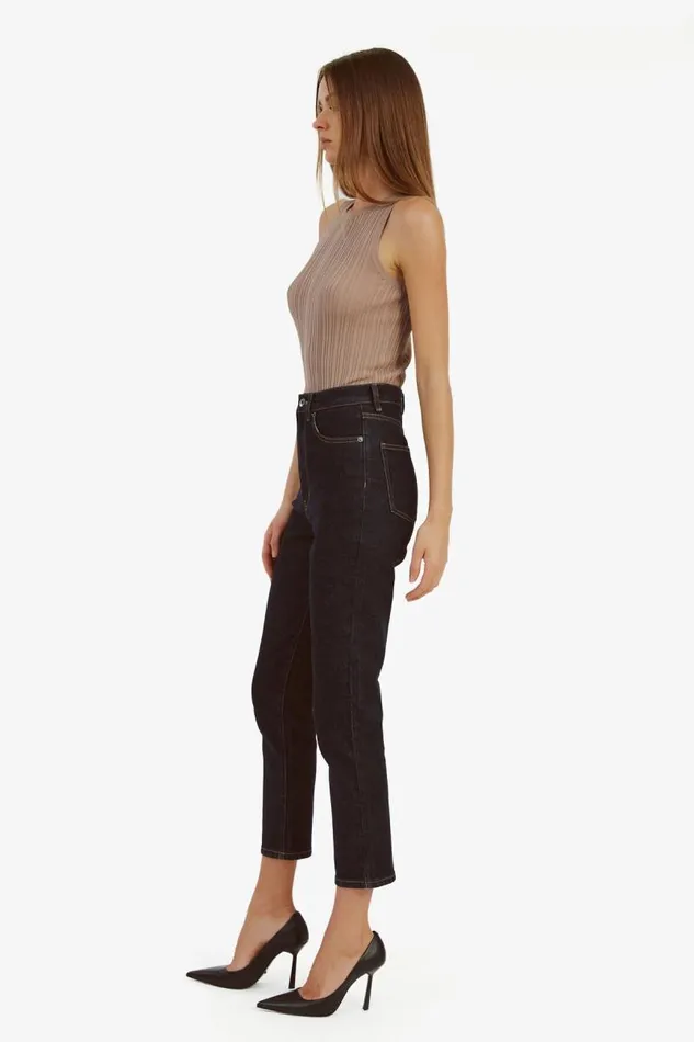 Women Straight Jean Bardot Heidi Straight Leg Jeans In Dark Dark Women Straight Jean Bardot Heidi Straight Leg Jeans In Dark Dark