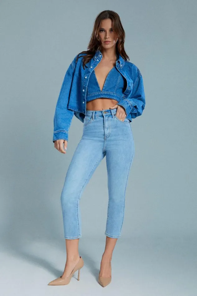 Women Straight Jean Bardot Heidi Straight Leg Jeans In Vintage Vintage