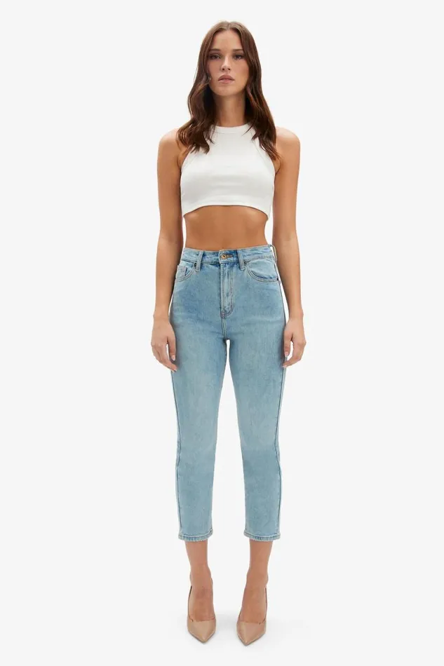 Women Straight Jean Bardot Heidi Straight Leg Jeans In Vintage Vintage Women Straight Jean Bardot Heidi Straight Leg Jeans In Vintage Vintage