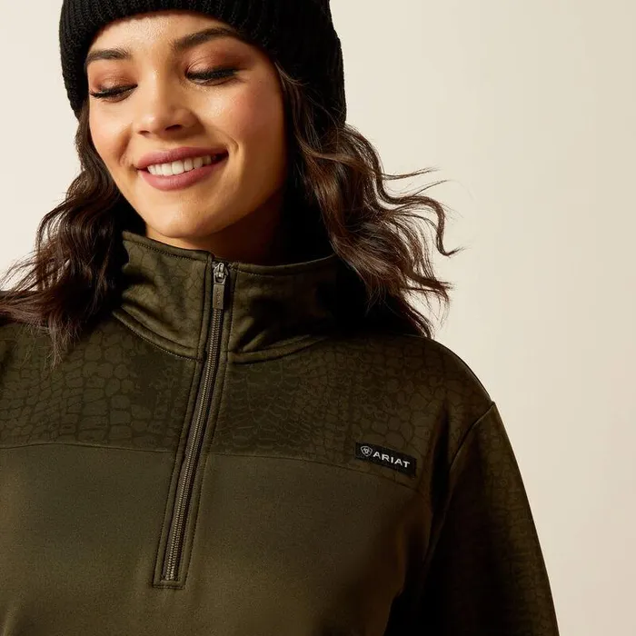 Women Sweatshirts and Hoodies Ariat Tek Fleece Sweatshirt Crocrelic Women Sweatshirts and Hoodies Ariat Tek Fleece Sweatshirt Crocrelic