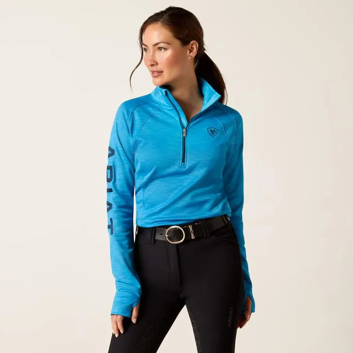 Women Sweatshirts and Hoodies Ariat Tek Team 12 Zip Sweatshirt Hawaiian Surf