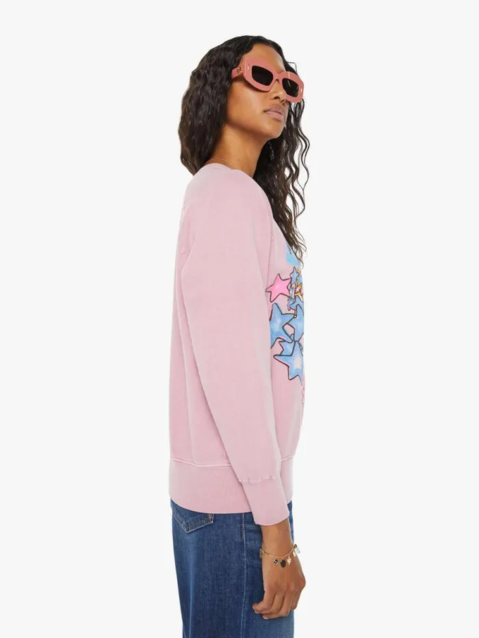 Women Sweatshirts Mother Denim Fleetwood Mac Sweatshirt Pink