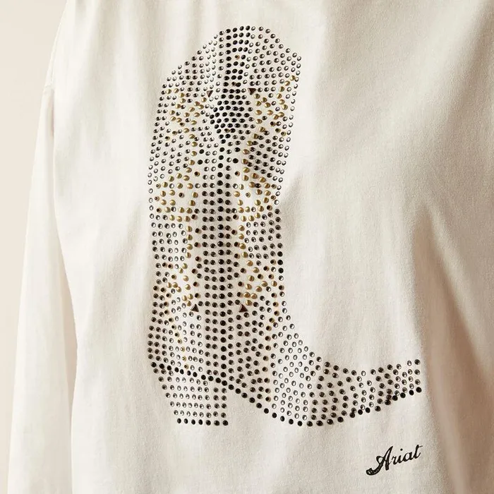 Women TShirts and Tops Ariat Meant For Walking TShirt Cloud Dancer Women TShirts and Tops Ariat Meant For Walking TShirt Cloud Dancer