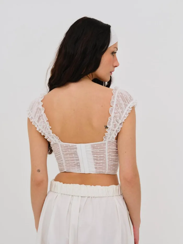 Women Tawny Bustier White For Love and Lemons Lingerie Women Tawny Bustier White For Love and Lemons Lingerie