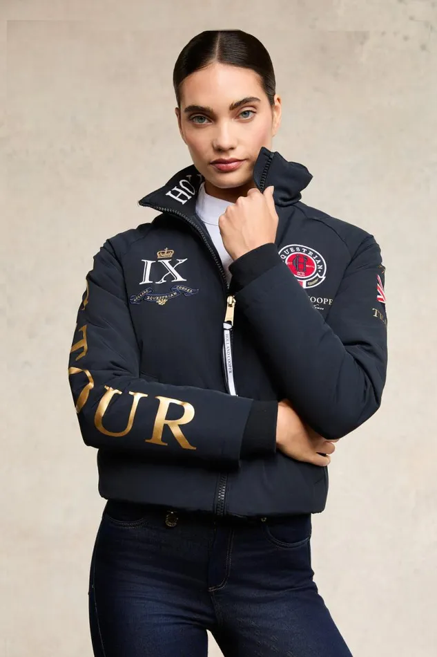 Women Team HC Jacket Navy Holland Cooper Jackets