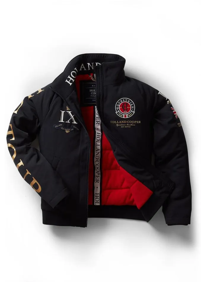 Women Team HC Jacket Navy Holland Cooper Jackets