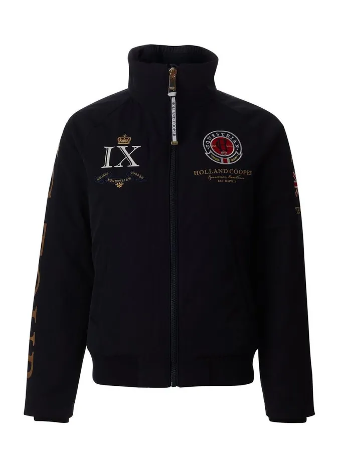 Women Team HC Jacket Navy Holland Cooper Jackets