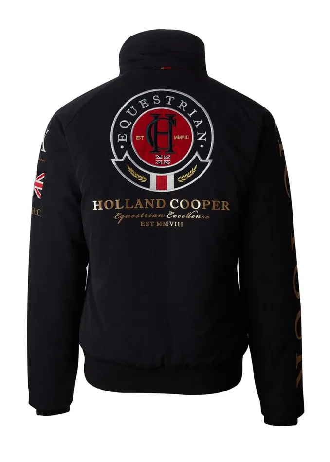 Women Team HC Jacket Navy Holland Cooper Jackets