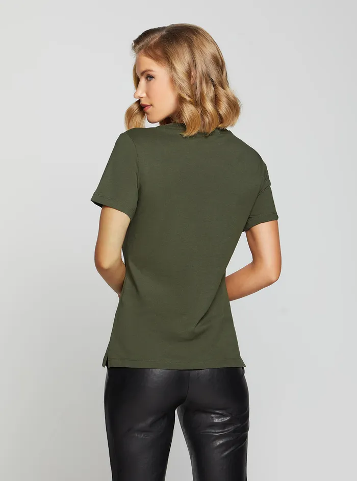 Women Tees and Tanks GUESS Eco Forest Mirela Logo Tshirt Women Tees and Tanks GUESS Eco Forest Mirela Logo Tshirt