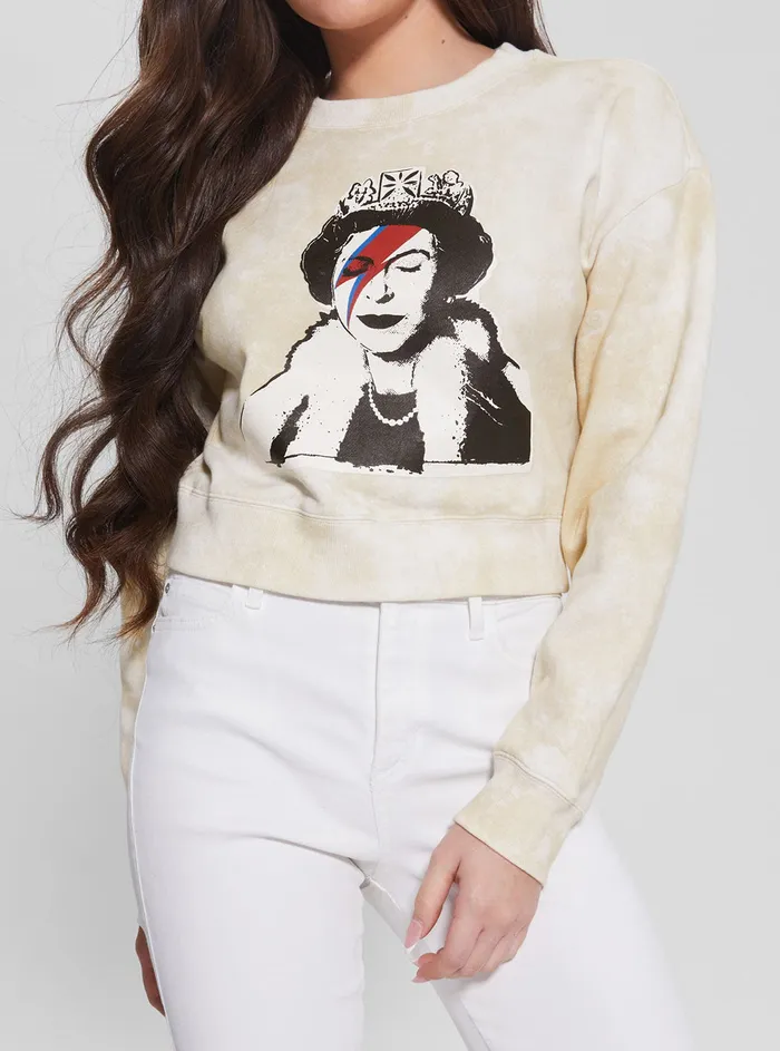 Women Tees and Tanks GUESS Stone Queen Pullover Top Women Tees and Tanks GUESS Stone Queen Pullover Top