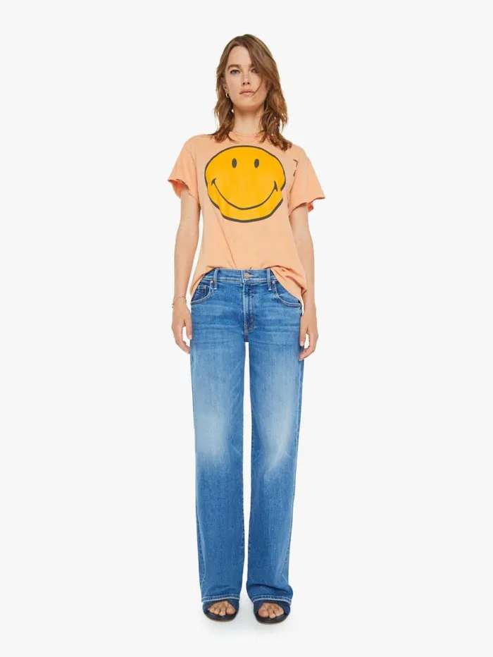 Women Tees Tanks Mother Denim Keep Smiling Tee Assorted open