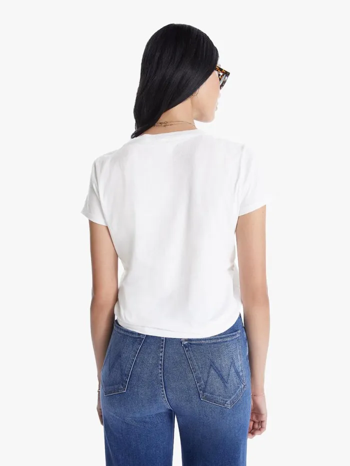 Women Tees Tanks Mother Denim The Lil Goodie Goodie White