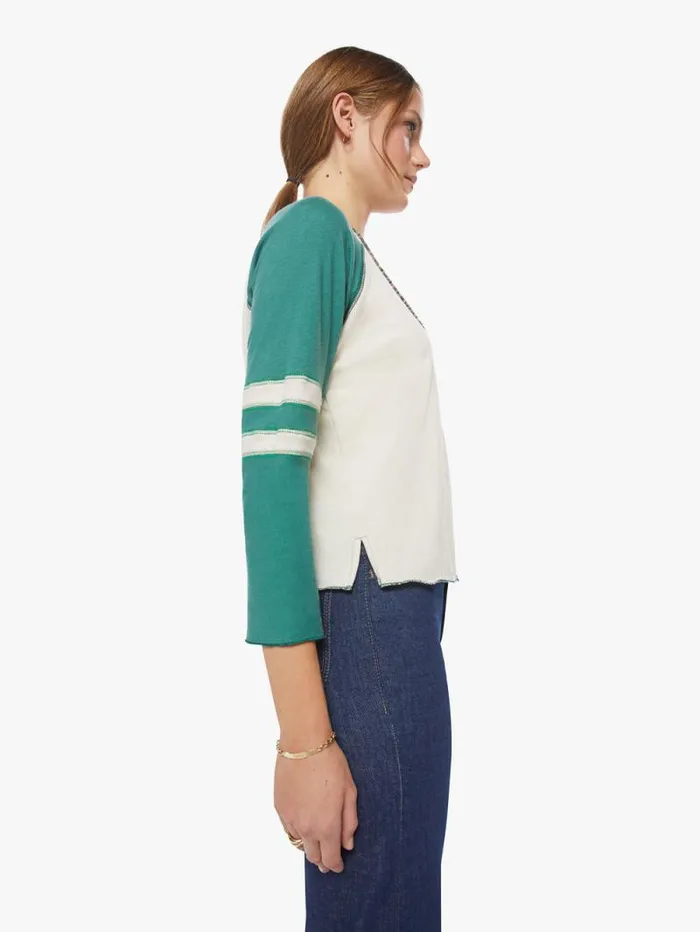 Women Tees Tanks Mother Denim The Sporty Concert White