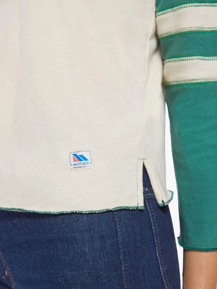 Women Tees Tanks Mother Denim The Sporty Concert White