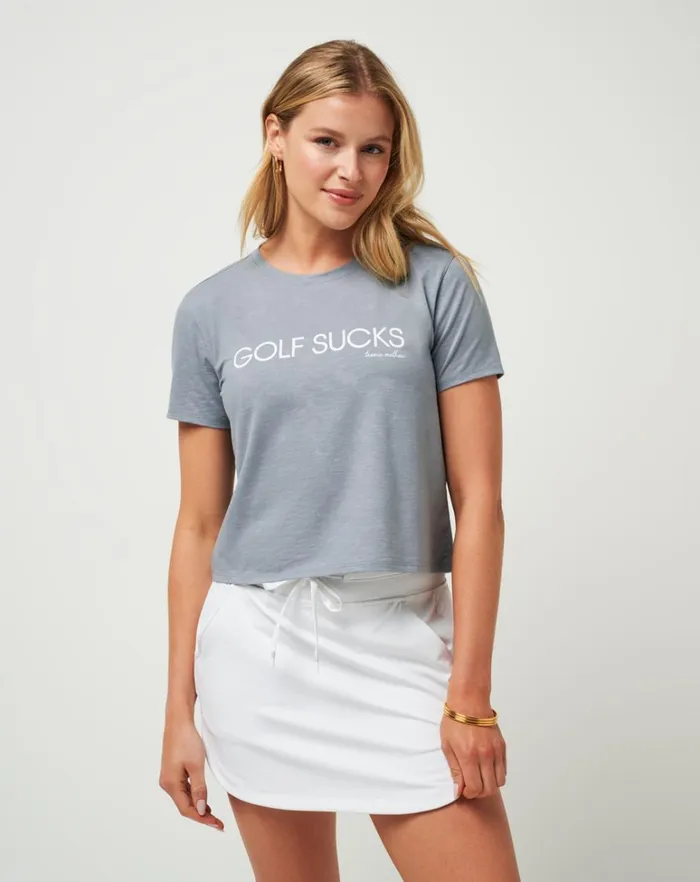 Women Tees TravisMathew MUSINGS TEE Tradewinds Multi Women Tees TravisMathew MUSINGS TEE Tradewinds Multi