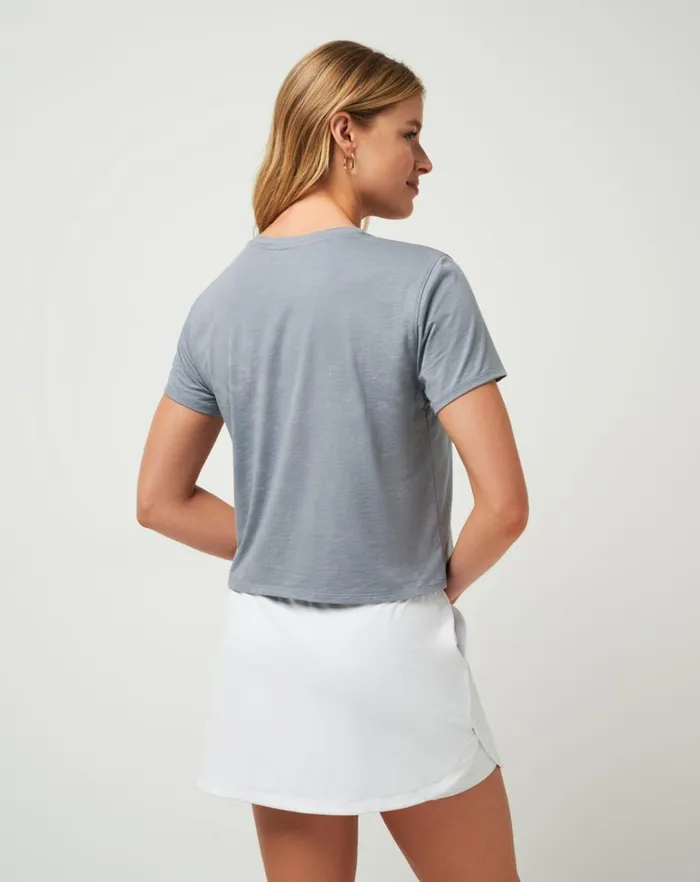 Women Tees TravisMathew MUSINGS TEE Tradewinds Multi Women Tees TravisMathew MUSINGS TEE Tradewinds Multi