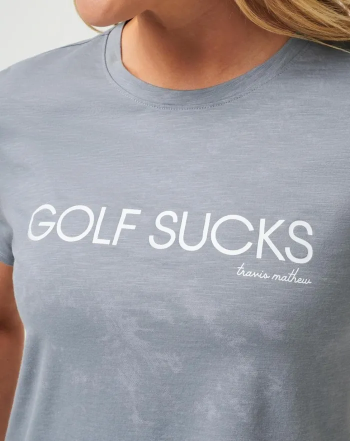 Women Tees TravisMathew MUSINGS TEE Tradewinds Multi Women Tees TravisMathew MUSINGS TEE Tradewinds Multi