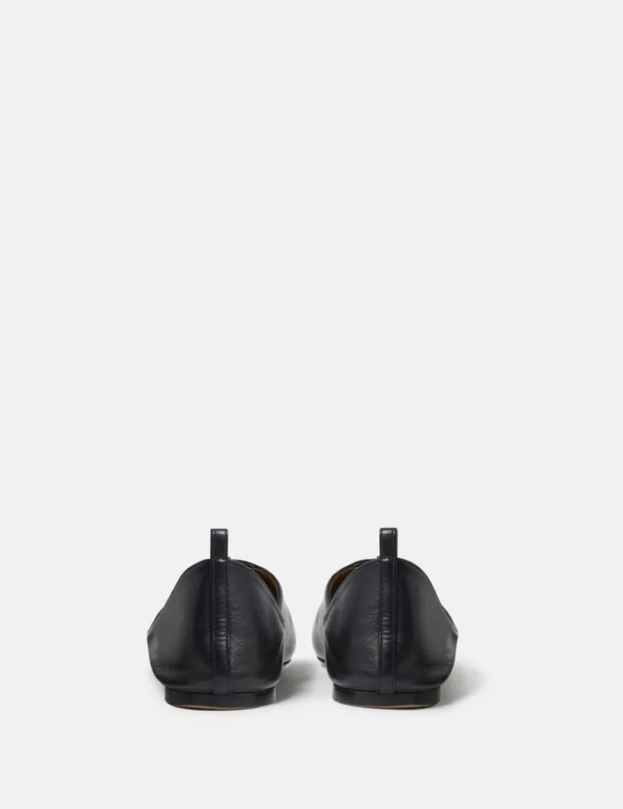Women Terra Laced Alter Mat Ballerina Flats Midnight Black Stella McCartney Flats Women Terra Laced Alter Mat Ballerina Flats Midnight Black Stella McCartney Flats