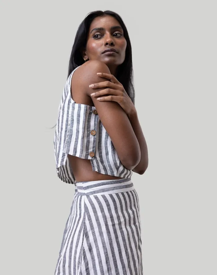 Women Tops and Shirts Madewell Reistor Boxy Crop Top White