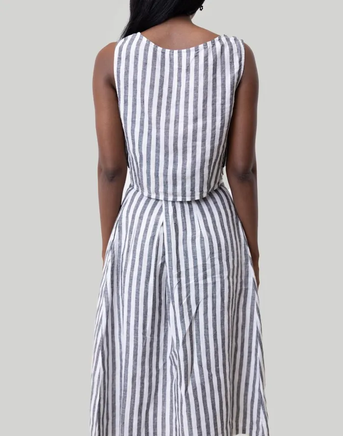 Women Tops and Shirts Madewell Reistor Boxy Crop Top White