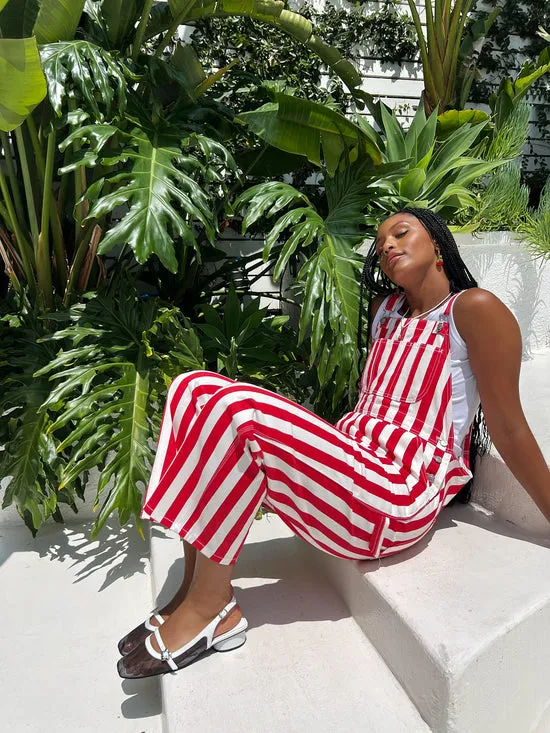 Women Tops Lisa Says Gah Lucy Overall Pomodoro Stripe