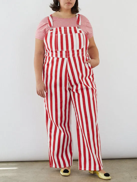 Women Tops Lisa Says Gah Lucy Overall Pomodoro Stripe