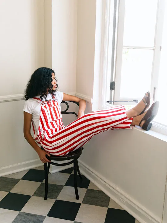 Women Tops Lisa Says Gah Lucy Overall Pomodoro Stripe