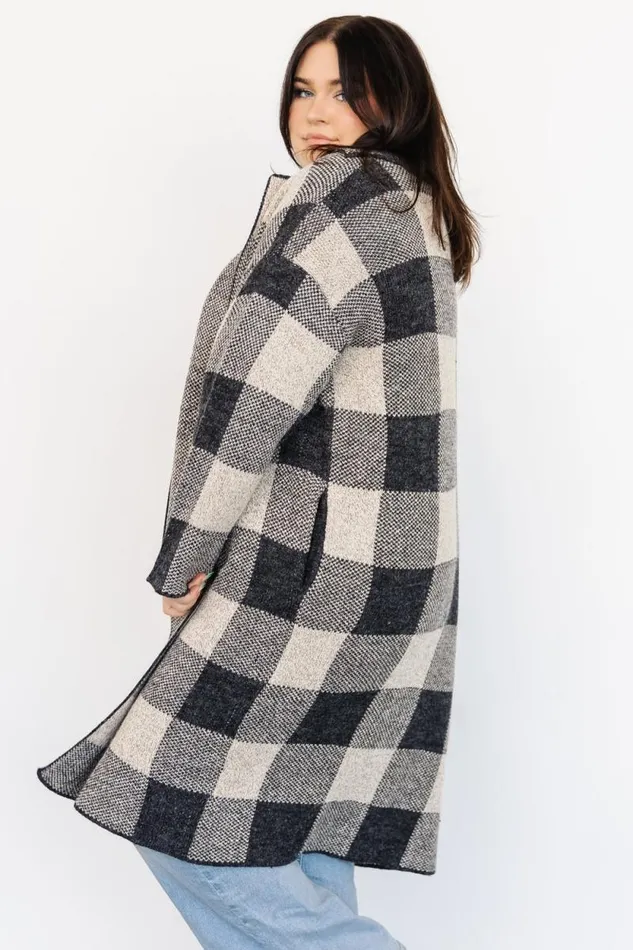 Women Toronto Cardigan Black Taupe Baltic Born Sweaters Women Toronto Cardigan Black Taupe Baltic Born Sweaters
