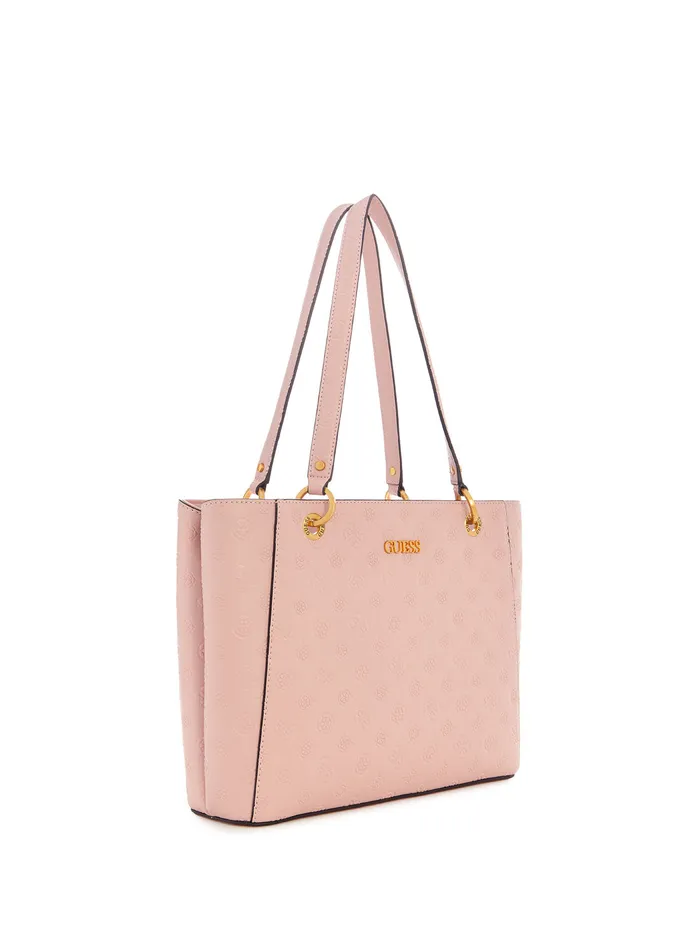 Women Tote Bags GUESS Rose Logo Geva Noel Tote Bag