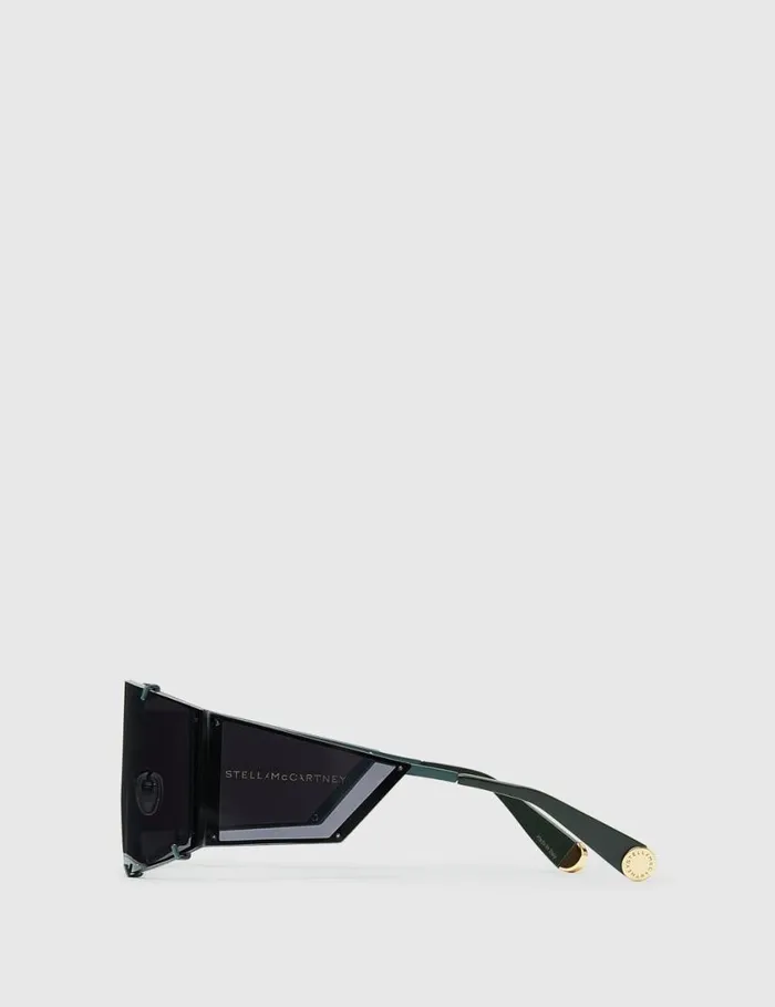 Women Translucent Rectangle Sunglasses Translucent Grey Monochrome Stella McCartney Sunglasses Women Translucent Rectangle Sunglasses Translucent Grey Monochrome Stella McCartney Sunglasses