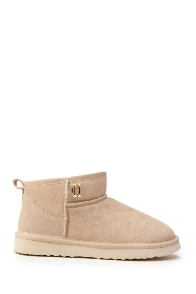 Women Ultra Mini Shearling Boot Oyster Holland Cooper Boots