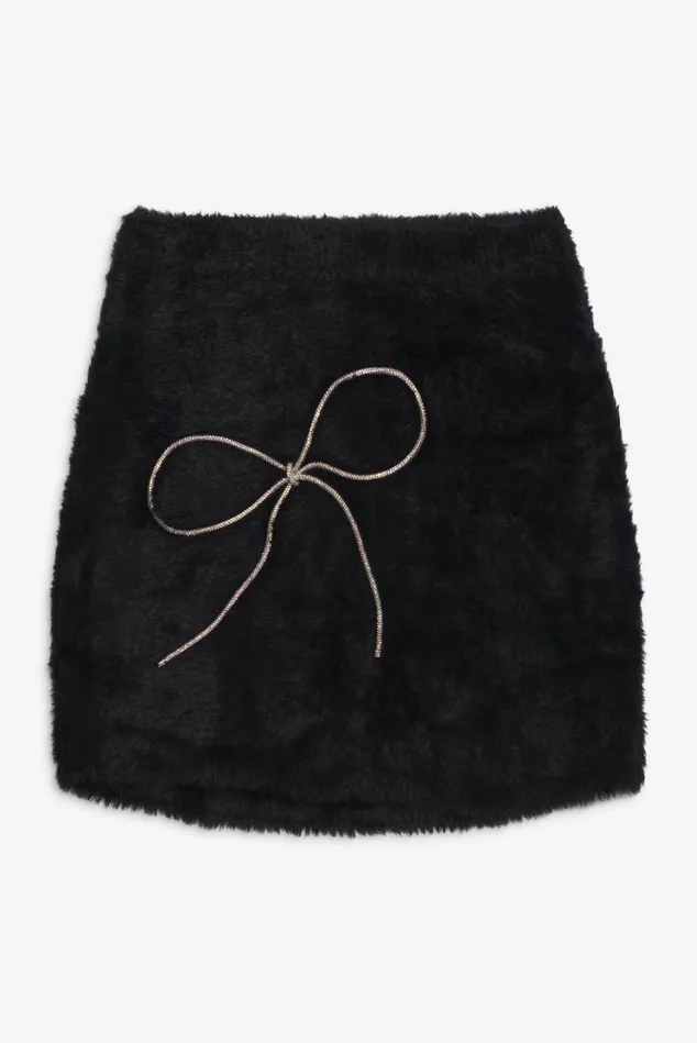 Women Vivienne Mini Skirt Black For Love and Lemons Knitwear Women Vivienne Mini Skirt Black For Love and Lemons Knitwear